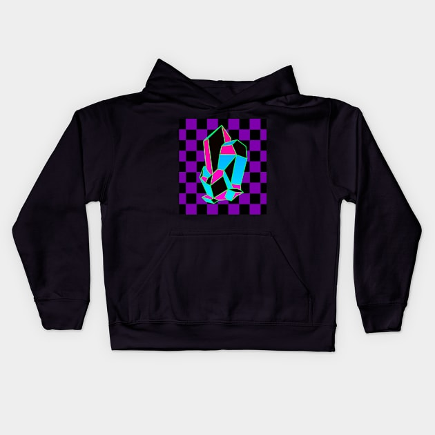 Laser Crystal Kids Hoodie by Durvin